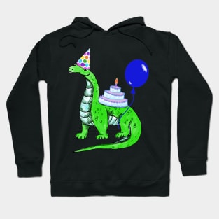 Happy Birthday Dinosaur Hoodie